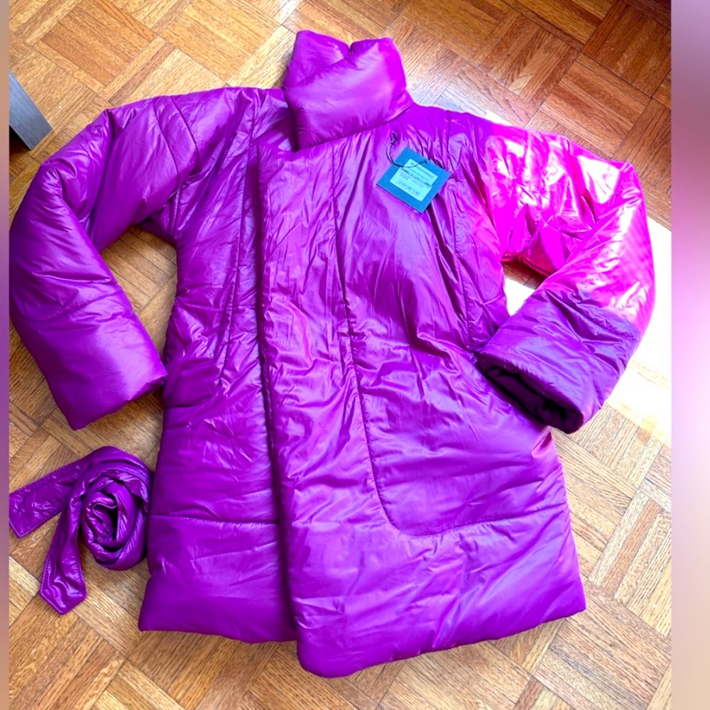 Norma Kamali sleeping bag coat
